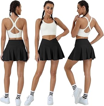 Amazon.com: COPYLEAF Tennis Skirt for Women High Waisted Golf Amazon.com: COPYLEAF Tennis Skirt for Women High Waisted Golf